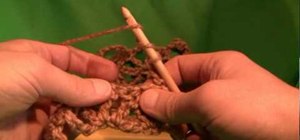 Crochet a double lattice stitch for beginners