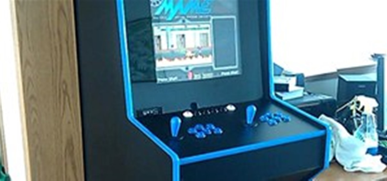 Custom Made Mame Arcade Cabinet Retro Gaming Wonderhowto