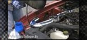 Install a cold air intake (CAI) for a 96-04 Mustang