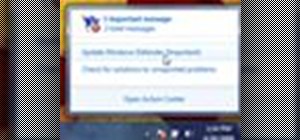 Use the Action Center to eliminate unwanted pop-ups in Windows 7
