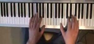 Play "Open Arms" by Journey on the piano