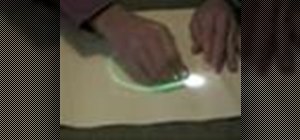 Find light photons with LEDs & photosensitive paper