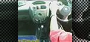 Change gears whilst driving - UK