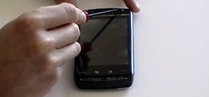 Take apart the BlackBerry Storm 2 and replace the LCD