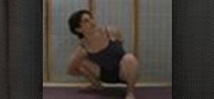 Do a yoga durnit squat pose