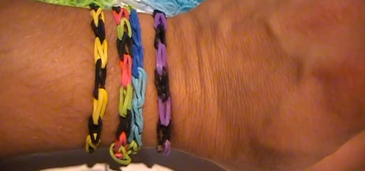 Make a Rubber Band Bracelet Without the Use of a Rainbow Loom