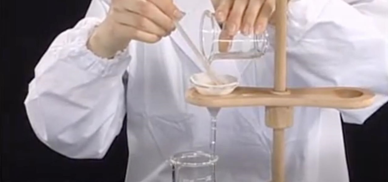 Perform Gravity Filtration in the Chemistry Lab