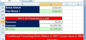 Use comparative operators & logical formulas in Excel