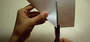 Fold an origami paper cube