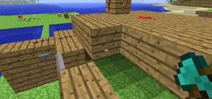 Create a lock for a door in Minecraft