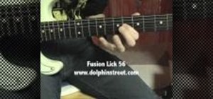 Play a jazz fusion-style lick over an E7 chord