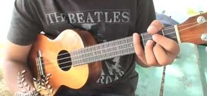Pinky mute when playing the ukulele
