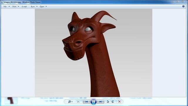 Model and rig a stylized dragon character in Blender 2.5 - Part 9 of 11