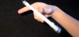 Do the Continous Thumbaround pen spinning trick