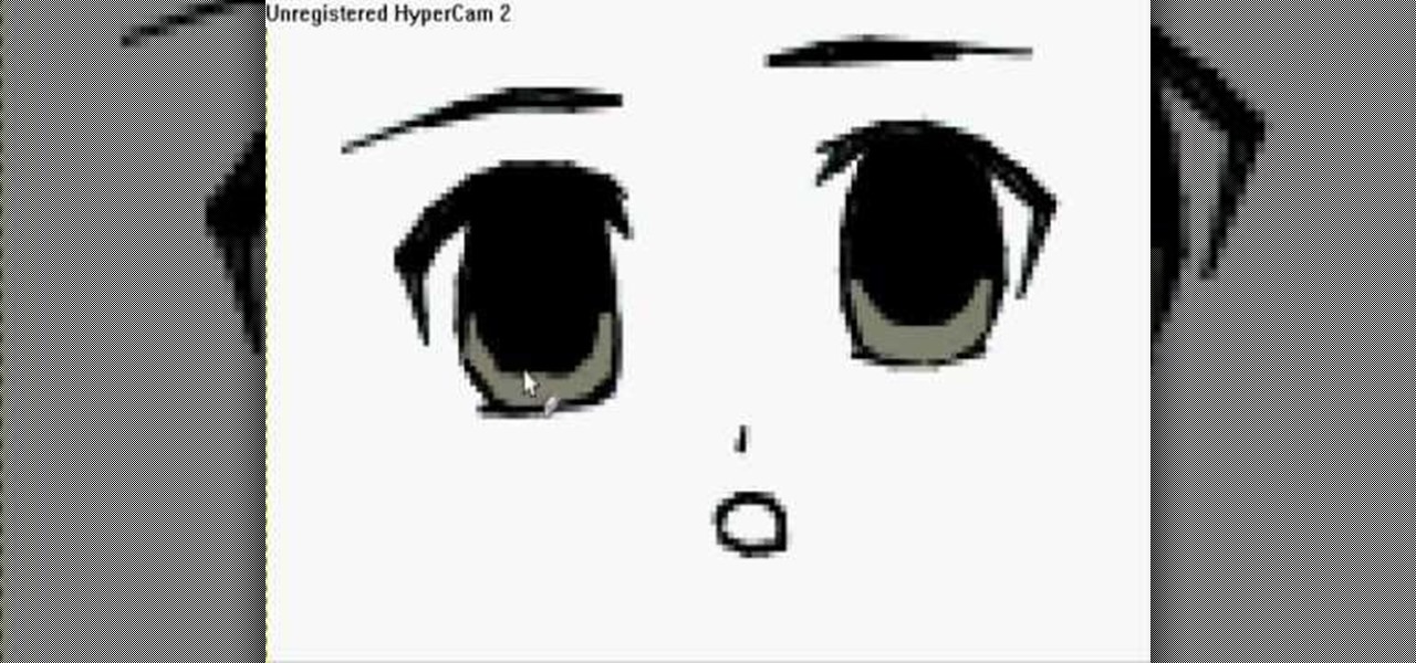 How to Draw 10 different types of anime eyes in GIMP « Software Tips ::  WonderHowTo