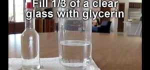 Make a bottle disappear before your eyes