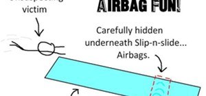 Slip-N-Slide Airbag Fun!