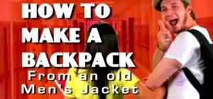Make a backpack with Threadbanger