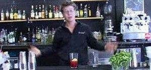 Mix a Pom Collins cocktail