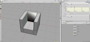 Model a simple 3D chair in Houdini