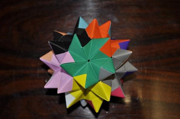 New Colour Scheme Pentakis Dodecahedron