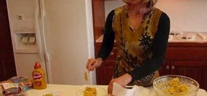 Make Betty's egg salad sandwich recipe