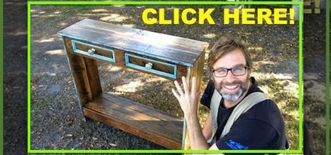 Build an Awesome Hall Table!