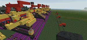 Display Text in Minecraft Using Redstone