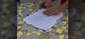 Make paper from recycled paper