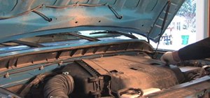 Clean the mass air flow sensor in a Toyota FJ Cruiser
