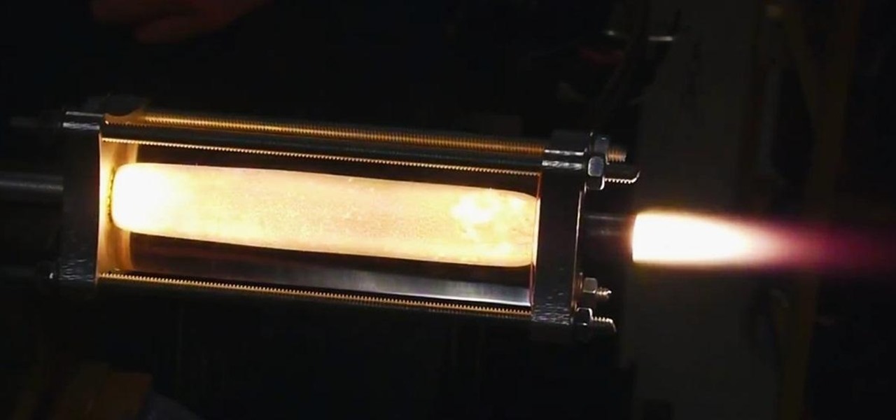 See-Through DIY Rocket Engine Lets You Watch Fuel Combustion in Action
