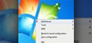 Change NVDA screen reader settings in MS Windows 7