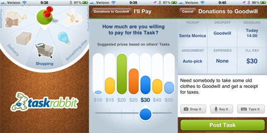 Outsource Your Dirty Work with the TaskRabbit App for iPhone