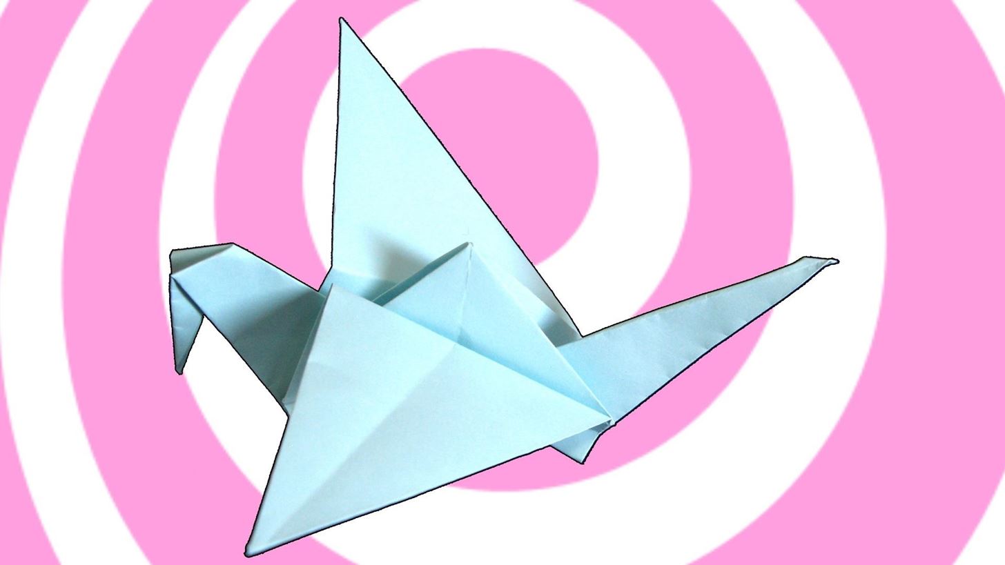 How to Make an Origami Flapping Bird