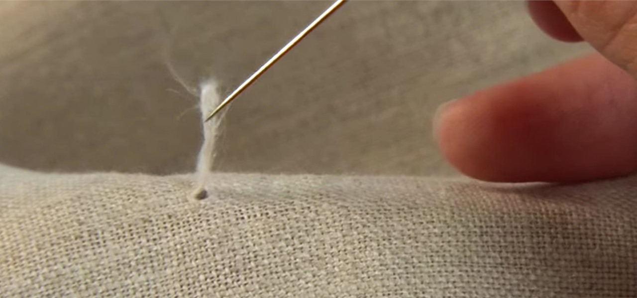 Fix a Snagged Thread in Your Favorite Sweater