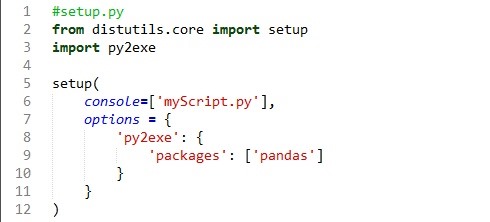 How to Convert Python Script to Exe