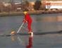 Fly a human powered hydrofoil