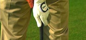 Cure a slice with a correct golf grip & two tee drill