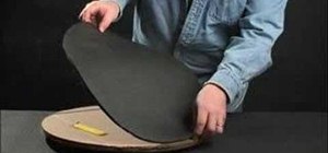 Make a larp shield out of foam and cardboard