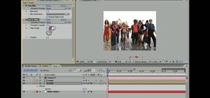 Create slick floor reflections for crowds of people in After Effects