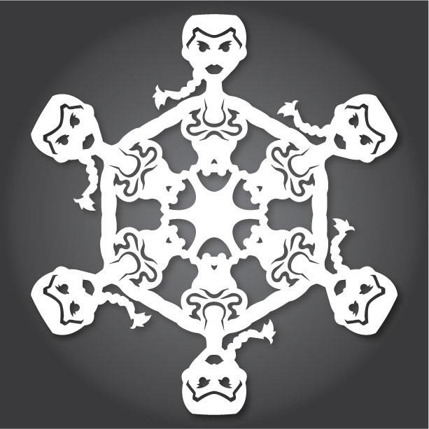 Have a Nerdtastic Holiday with 13 More Star Wars Paper Snowflake Templates