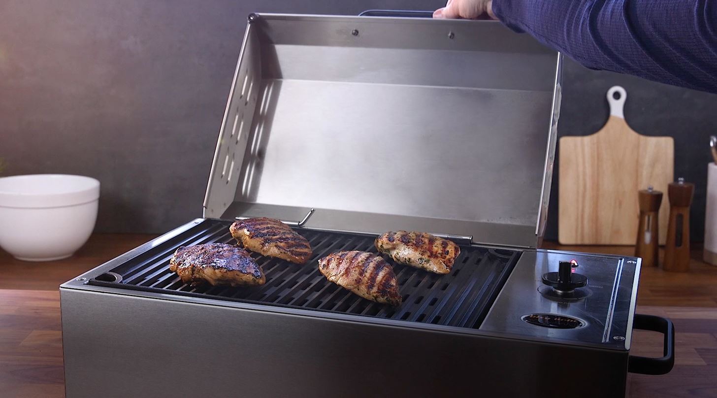 The Smokeless Grill That Makes Indoor Grilling Fun