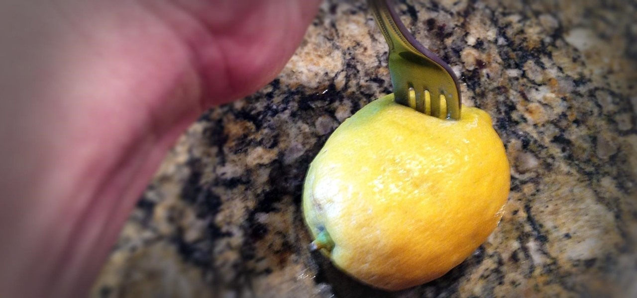 Turn a Lemon into Its Own Seed-Filtering Juicer