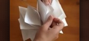 Make a twisting and jumping paper toy
