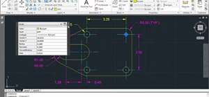 Use the Quick Properties tool in AutoCAD 2011