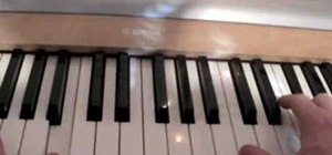 Play the theme song for Pac-Man on your piano