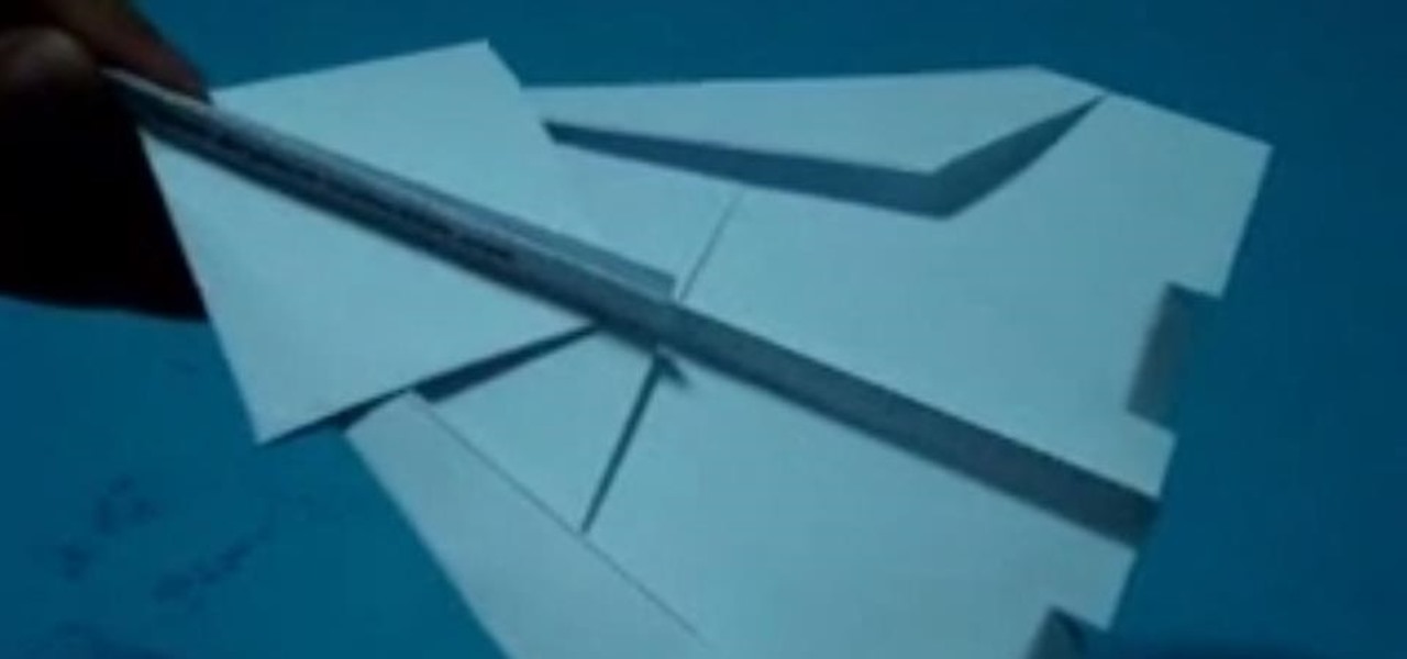 Fold a Eurofighter Paper Airplane
