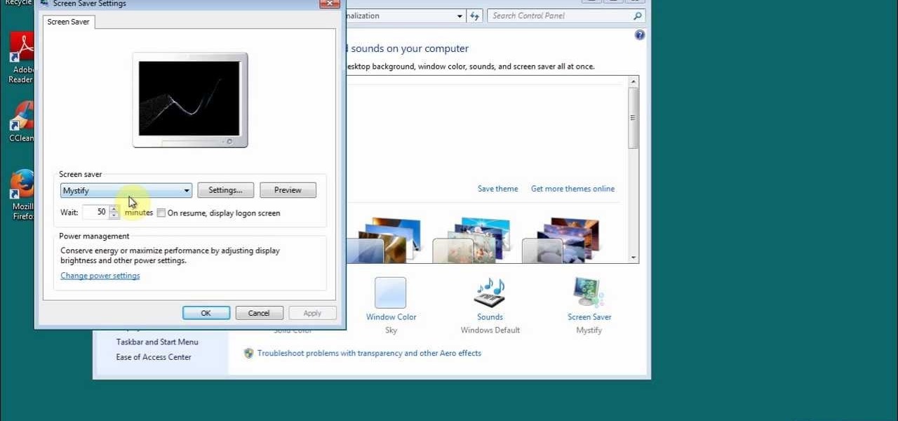 Set Up a Photo Slideshow Screensaver in Windows 7