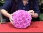 Make a ball of flowers with an oasis