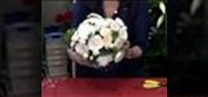 Make a wedding bouquet